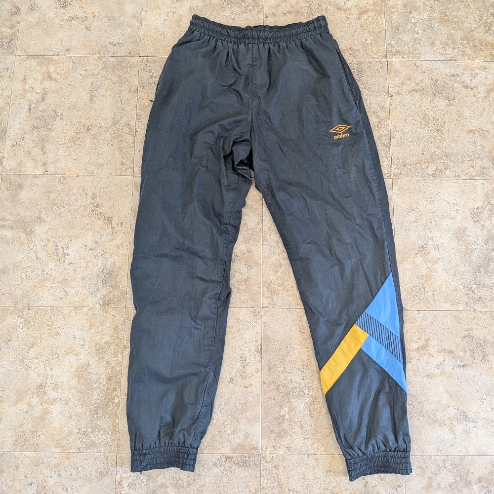 Vintage 90s Inter Milan Track Pants Umbro Serie A Soccer Football Joggers